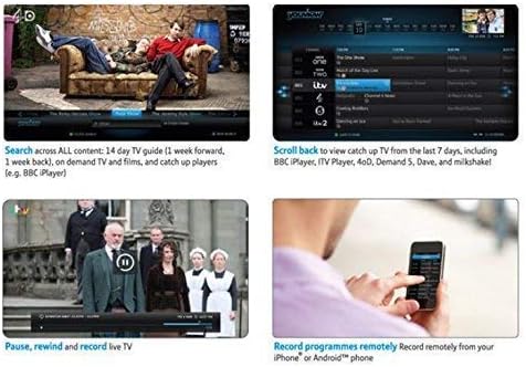 BT Ultra HD YouView Box UHD DTR-T2100/500GB/BT/DF