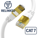 CAT7 Ethernet Gigabit LAN Network Cable (RJ45) – Advanced CAT7 | Gold Connectors | 10Gbps | 600MHz