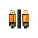 2.1 HDMI Cable 8K Orange Series Ultra HD Lead High-Speed Cord 48Gbps