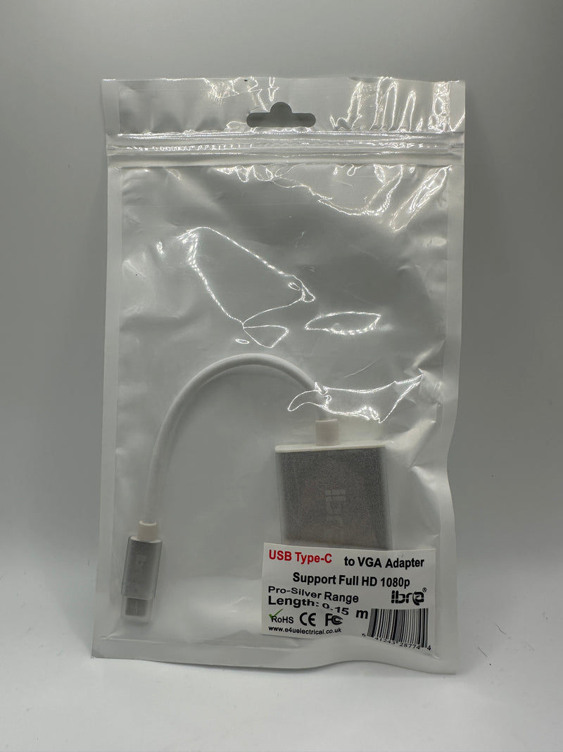 Type C to VGA Adapter Full HD 0.15m