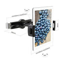 PHONE CAR HOLDER,CAR HEADREST MOUNT WITH 360 DEGREE ROTATION FOR IPAD